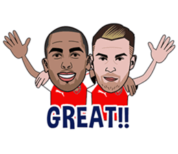 The Awesome Arsenal FC Sticker Pack! sticker #11275942