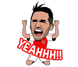 The Awesome Arsenal FC Sticker Pack! sticker #11275945