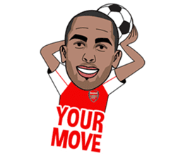 The Awesome Arsenal FC Sticker Pack! sticker #11275946