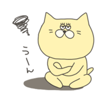 A dog and a cat and rabbit sticker #11276207