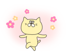 A dog and a cat and rabbit sticker #11276222