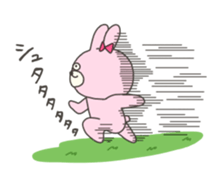 A dog and a cat and rabbit sticker #11276235