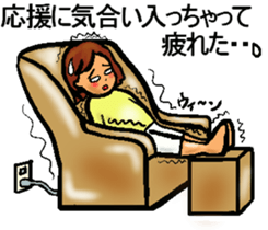 Mother of the baseball club2 sticker #11276633