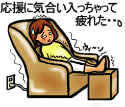 Mother of the baseball club2 sticker #11276633