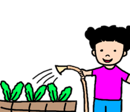 Summer version of Yuzu-chan sticker #11276977