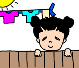 Summer version of Yuzu-chan sticker #11276990