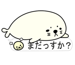 Young seal sticker #11277085