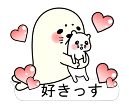 Young seal sticker #11277091