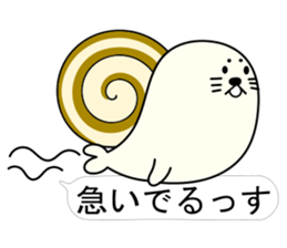 Young seal sticker #11277104