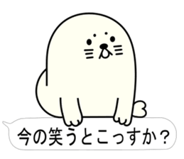 Young seal sticker #11277106