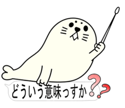 Young seal sticker #11277118