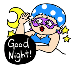 Pretty English Sticker for a plump girl. sticker #11277283