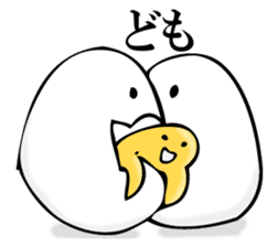 Egg egg sticker #11277483