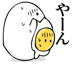 Egg egg sticker #11277492