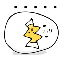 Egg egg sticker #11277493