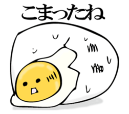 Egg egg sticker #11277494