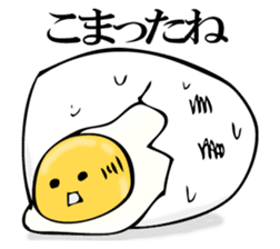 Egg egg sticker #11277494
