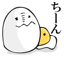 Egg egg sticker #11277501