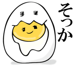Egg egg sticker #11277504