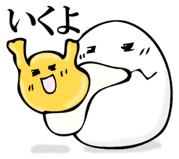 Egg egg sticker #11277506