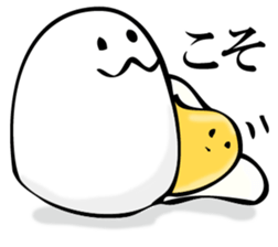 Egg egg sticker #11277510