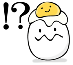 Egg egg sticker #11277512
