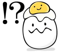Egg egg sticker #11277512