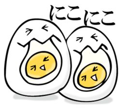 Egg egg sticker #11277513