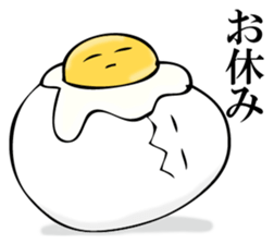 Egg egg sticker #11277519