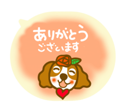 Sticker of Cavalier dog sticker #11277760