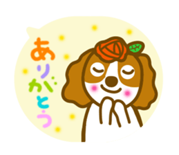 Sticker of Cavalier dog sticker #11277761