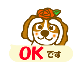 Sticker of Cavalier dog sticker #11277762