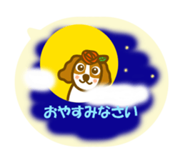 Sticker of Cavalier dog sticker #11277778