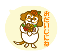 Sticker of Cavalier dog sticker #11277782