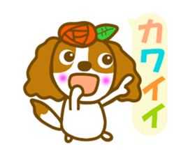 Sticker of Cavalier dog sticker #11277787