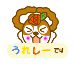 Sticker of Cavalier dog sticker #11277792