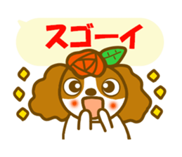 Sticker of Cavalier dog sticker #11277793