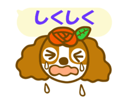 Sticker of Cavalier dog sticker #11277797