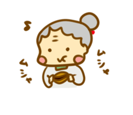 grandpa and grandma LIFE2 sticker #11278095