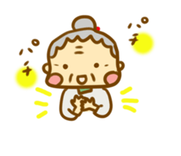 grandpa and grandma LIFE2 sticker #11278099