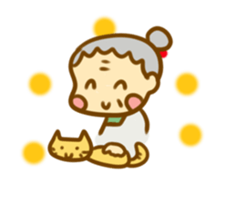 grandpa and grandma LIFE2 sticker #11278104