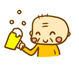 grandpa and grandma LIFE2 sticker #11278116