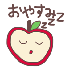 Apple boy. sticker #11278561