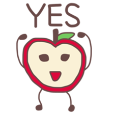 Apple boy. sticker #11278564