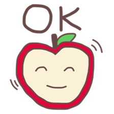Apple boy. sticker #11278566