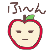 Apple boy. sticker #11278568