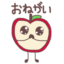 Apple boy. sticker #11278569