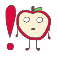Apple boy. sticker #11278576