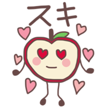 Apple boy. sticker #11278579