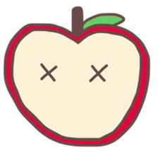 Apple boy. sticker #11278582